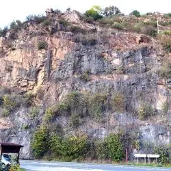 Rocas volcánicas de Puente Tuña