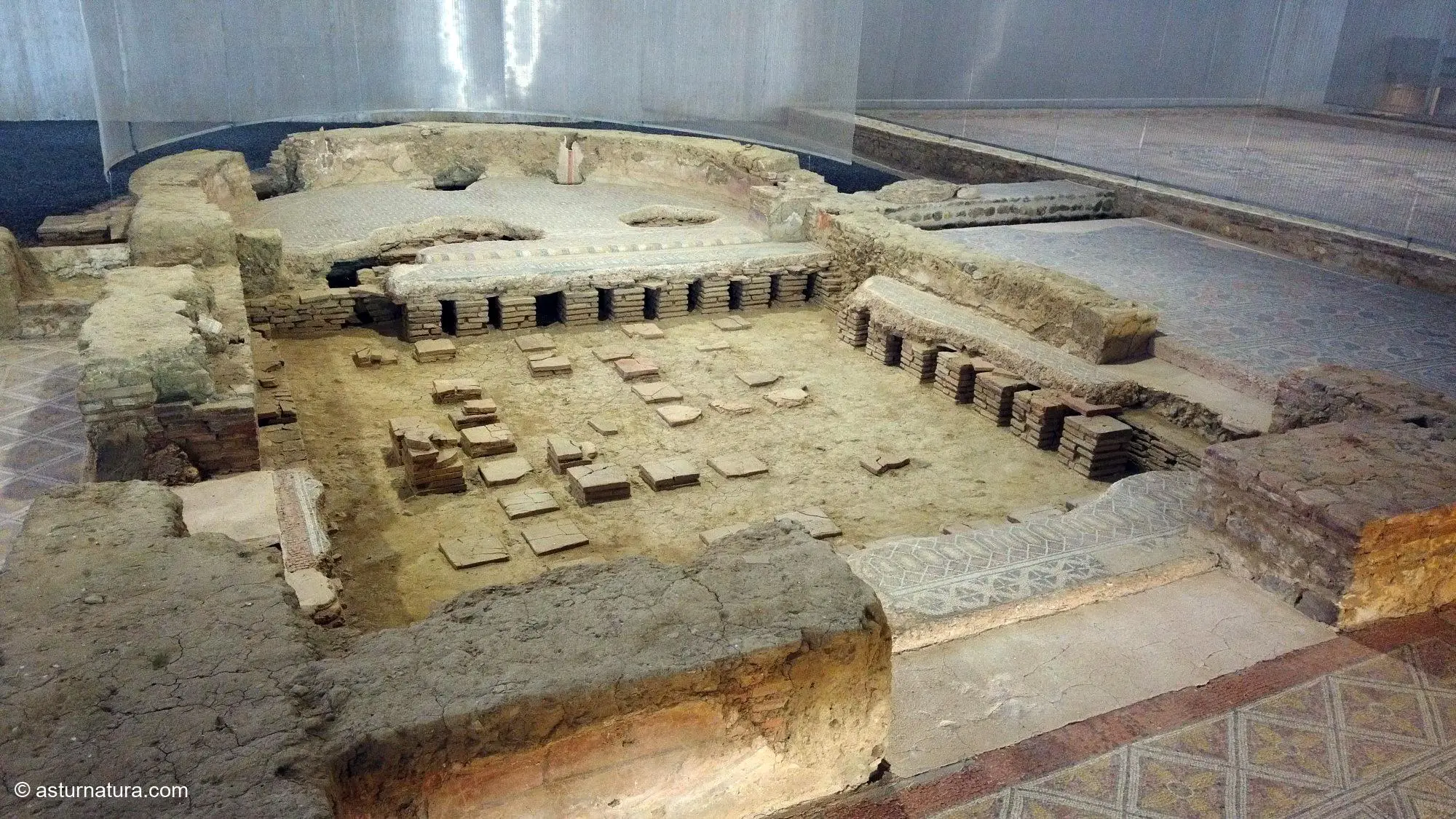 Baños de la Villa romana de La Olmeda