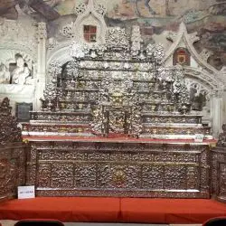 Capilla de sanldefonso. Altar de platería