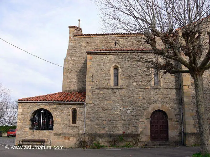 Iglesia de San Vicente de Caldones